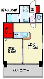 レーヴ陣原 4階