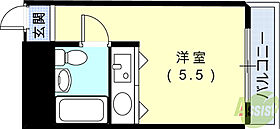 朝日プラザ新神戸  ｜ 兵庫県神戸市中央区生田町1丁目（賃貸マンション1R・6階・15.00㎡） その2