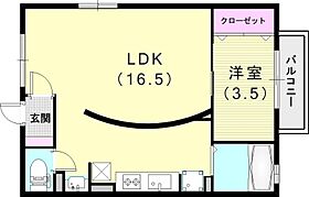 ヒルサイドレジデンスC棟  ｜ 兵庫県神戸市北区谷上南町（賃貸アパート1LDK・1階・40.45㎡） その2