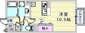 HITOMI　DORMITORY  ｜ 兵庫県神戸市北区山田町小部字戸口谷3（賃貸アパート1R・1階・30.27㎡） その2