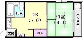 サンシャイン王子  ｜ 兵庫県神戸市灘区天城通3丁目（賃貸マンション1DK・4階・27.00㎡） その2