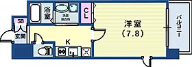 エスリード神戸三宮パークビュー  ｜ 兵庫県神戸市中央区御幸通2丁目（賃貸マンション1K・2階・27.40㎡） その2