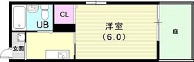 シティハイムサンセット  ｜ 兵庫県神戸市北区緑町5丁目7（賃貸アパート1K・1階・17.00㎡） その2