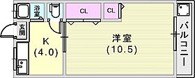 フォルテ鈴蘭台  ｜ 兵庫県神戸市北区鈴蘭台北町7丁目21-13（賃貸マンション1K・1階・29.16㎡） その2