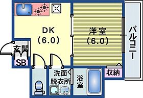 ユニバーサルビル  ｜ 兵庫県神戸市兵庫区西上橘通2丁目8-16（賃貸マンション1DK・3階・33.00㎡） その2