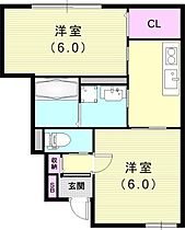 ハピネス・サイノ  ｜ 兵庫県神戸市北区鹿の子台北町5丁目2-10（賃貸アパート1LDK・1階・38.76㎡） その2