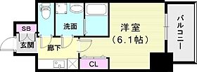 レオンコンフォート神戸駅前  ｜ 兵庫県神戸市中央区古湊通2丁目（賃貸マンション1K・7階・22.77㎡） その2