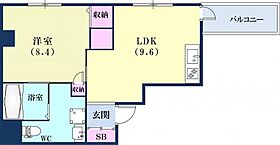 ビューノ三宮  ｜ 兵庫県神戸市中央区旭通4丁目（賃貸マンション1LDK・4階・41.10㎡） その2