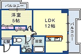 コスモプラザ三宮  ｜ 兵庫県神戸市中央区御幸通3丁目（賃貸マンション1LDK・2階・38.19㎡） その2