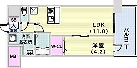 新神戸Vita  ｜ 兵庫県神戸市中央区熊内町7丁目（賃貸マンション1LDK・3階・40.04㎡） その2