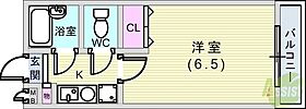 ピアネージュ御影 303 ｜ 兵庫県神戸市東灘区御影石町3丁目（賃貸マンション1K・3階・18.62㎡） その2