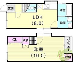 岡本3丁目戸建  ｜ 兵庫県神戸市東灘区岡本3丁目11-7（賃貸一戸建1LDK・1階・38.06㎡） その2