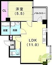 陽光プラザ  ｜ 兵庫県芦屋市業平町（賃貸マンション1LDK・4階・38.13㎡） その2