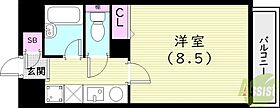 Avenue  ｜ 兵庫県西宮市高木東町22-28（賃貸マンション1K・3階・24.50㎡） その2