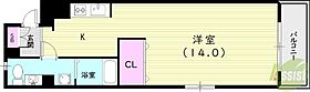 トア・ヴェール西宮  ｜ 兵庫県西宮市中須佐町2-13（賃貸マンション1K・4階・40.30㎡） その2