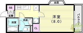 アルト芦屋  ｜ 兵庫県芦屋市船戸町7-22（賃貸アパート1K・2階・26.50㎡） その2