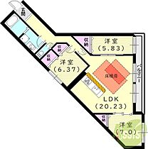 MESSAGE苦楽園三番町  ｜ 兵庫県西宮市苦楽園三番町2-55（賃貸マンション3LDK・2階・90.12㎡） その2