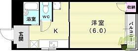 夙川井上ビル  ｜ 兵庫県西宮市羽衣町5-23（賃貸マンション1DK・3階・23.27㎡） その2