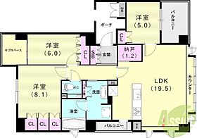 グランドメゾン山芦屋  ｜ 兵庫県芦屋市山芦屋町11-6（賃貸マンション3LDK・4階・90.21㎡） その2