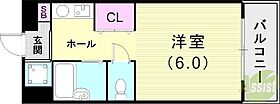 川北ビル  ｜ 兵庫県神戸市東灘区青木6丁目（賃貸マンション1K・2階・20.52㎡） その2