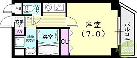 エテルノ甲東園  ｜ 兵庫県西宮市段上町2丁目2-27（賃貸アパート1K・1階・22.59㎡） その2