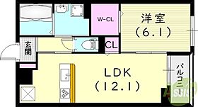 ベルフローラ  ｜ 兵庫県西宮市上ケ原三番町63-13（賃貸アパート1LDK・2階・45.60㎡） その2