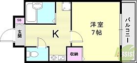 M-FORT  ｜ 兵庫県神戸市東灘区甲南町3丁目（賃貸マンション1K・2階・21.15㎡） その2