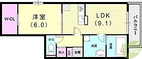 グレイスコート御影中町  ｜ 兵庫県神戸市東灘区御影中町1丁目13-11（賃貸アパート1LDK・3階・41.66㎡） その2