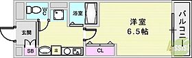 ウィズダムスクウェア 701 ｜ 兵庫県神戸市東灘区甲南町2丁目（賃貸マンション1K・7階・21.40㎡） その2