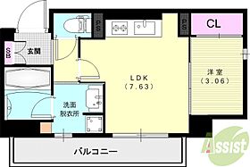 ステラハウス住吉  ｜ 兵庫県神戸市東灘区住吉宮町3丁目14-1（賃貸マンション1DK・2階・29.98㎡） その2