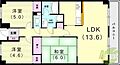 ボシュケ篠原4階13.5万円