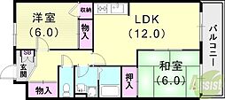 バン・ヴェール芦屋 2階
