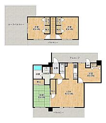 間取図画像 3LDK