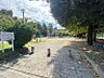 周辺：弁天公園まで　411m　徒歩約6分　グランドや滑り台・ターザンロープなど色々な遊具があります！