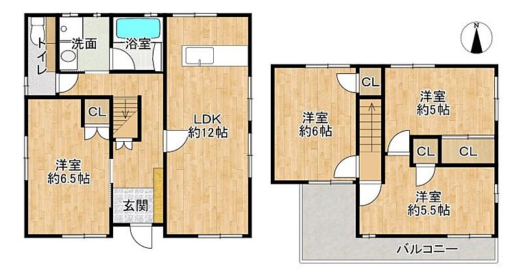 間取り 岐阜県岐阜市柳津町上佐波西五丁目