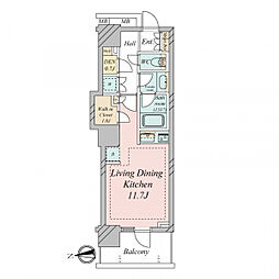 間取図画像 ワンルーム