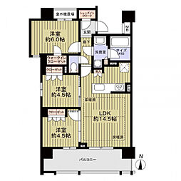 オープンレジデンシア瑞穂桜山 3LDKの間取図画像