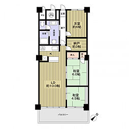 間取図画像 3SLDK