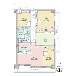 間取図画像 4LDK