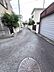 外観：前面道路は幅員4.0ｍの公道