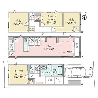 間取り 青木3丁目　戸建