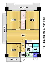 間取図画像 3LDK