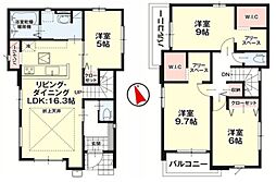 中原西三丁目新築戸建2号棟　1期