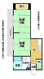 江本ビルの間取図画像