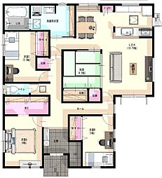 津屋崎七丁目新築戸建1号棟 6期