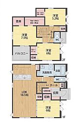 津屋崎七丁目新築戸建3号棟 6期