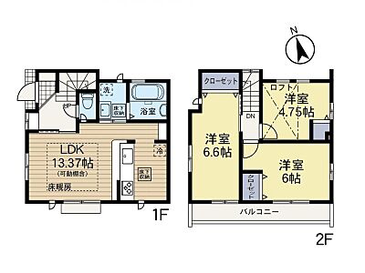 間取り：間取り図