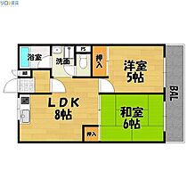 サニーサイド新大阪  ｜ 大阪府大阪市淀川区西中島3丁目（賃貸マンション2LDK・8階・44.55㎡） その2