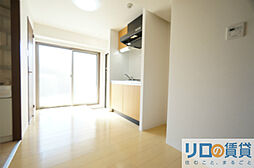 パーラム淡路 2階1DKのリビング/ダイニング