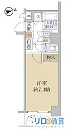 シティライフディナスティ新大阪 1Kの間取図画像